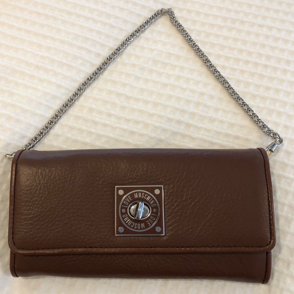 Love Moschino Wristlet Wallet